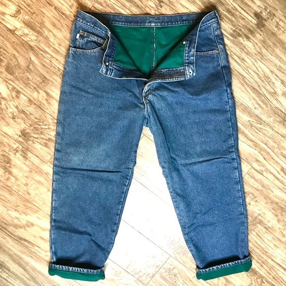 L.L. Bean Other - LL Bean Men’s Fleece Lined Jeans Natural Fit 40x30